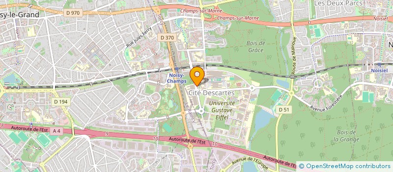 localisation de l'entreprise MONSIEUR FRANCK OMRANE  CHAMPS-SUR-MARNE