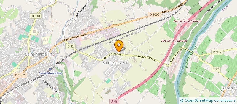 localisation de l'entreprise MONSIEUR FRANCK ORTEGA à SAINT-SAUVEUR