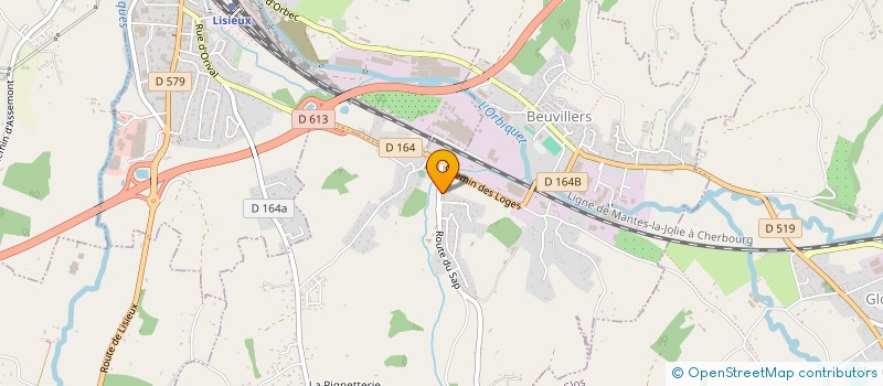 localisation de l'entreprise MONSIEUR FRANCK OTHON  BEUVILLERS