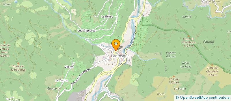 localisation de l'entreprise MONSIEUR FRANCK OTTO BRUC  LANTOSQUE