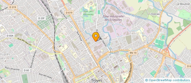 localisation de l'entreprise MONSIEUR FRANCK OUK  TROYES