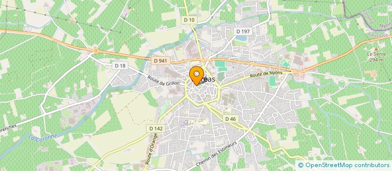 localisation de l'entreprise MONSIEUR FRANCK OURMIERES à VALREAS
