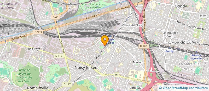 localisation de l'entreprise MONSIEUR FRANCK PACOME KILY à NOISY-LE-SEC