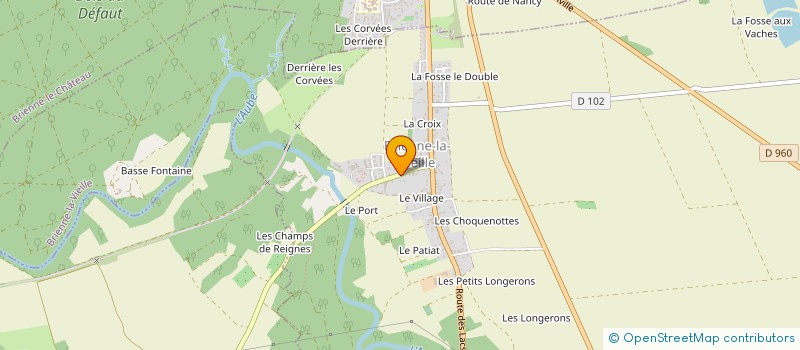 localisation de l'entreprise MONSIEUR FRANCK PAILLEY  BRIENNE-LA-VIEILLE