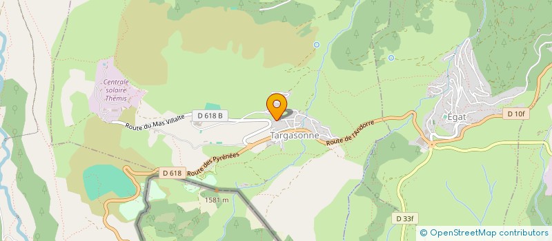 localisation de l'entreprise MONSIEUR FRANCK PALACIO  EGAT