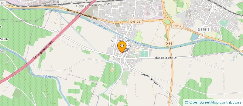 localisation de l'entreprise MONSIEUR FRANCK PANISSE à VILLENEUVE-LES-BEZIERS