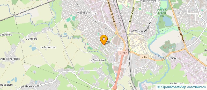 localisation de l'entreprise MONSIEUR FRANCK PAPARCURI à LA ROCHE-SUR-YON