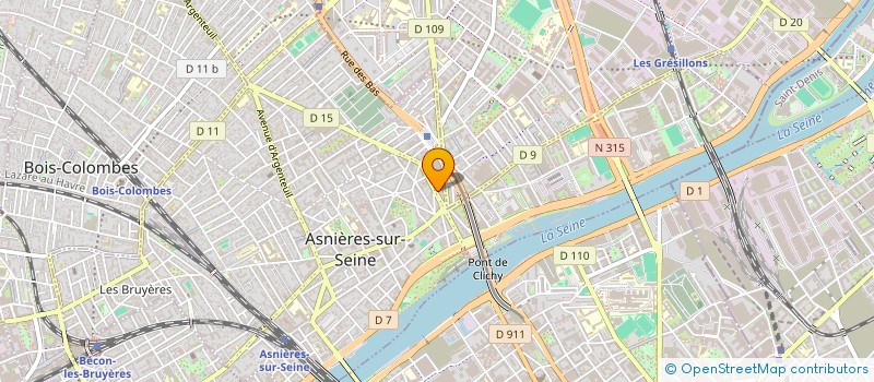 localisation de l'entreprise MONSIEUR FRANCK PAQUET à ASNIERES-SUR-SEINE