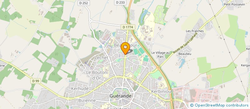 localisation de l'entreprise MONSIEUR FRANCK PATEY  GUERANDE