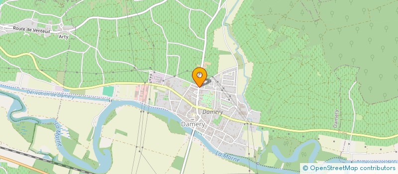 localisation de l'entreprise MONSIEUR FRANCK PATIS  CUCHERY