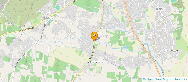 localisation de l'entreprise MONSIEUR FRANCK PATRAC  BAGARD