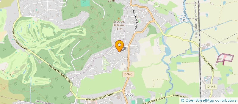 localisation de l'entreprise MONSIEUR FRANCK PATTE  CUCQ