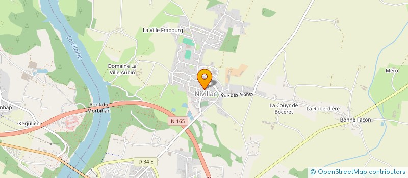 localisation de l'entreprise MONSIEUR FRANCK PAULAY à LA ROCHE-BERNARD