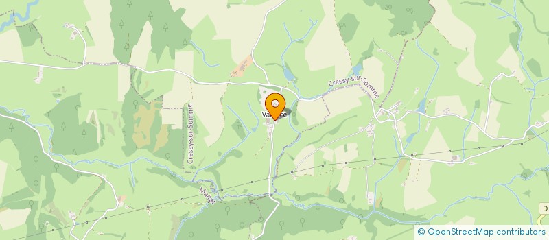 localisation de l'entreprise MONSIEUR FRANCK PAUPERT  CRESSY-SUR-SOMME
