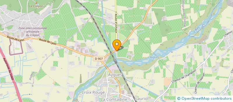 localisation de l'entreprise MONSIEUR FRANCK PAVIER  ORANGE