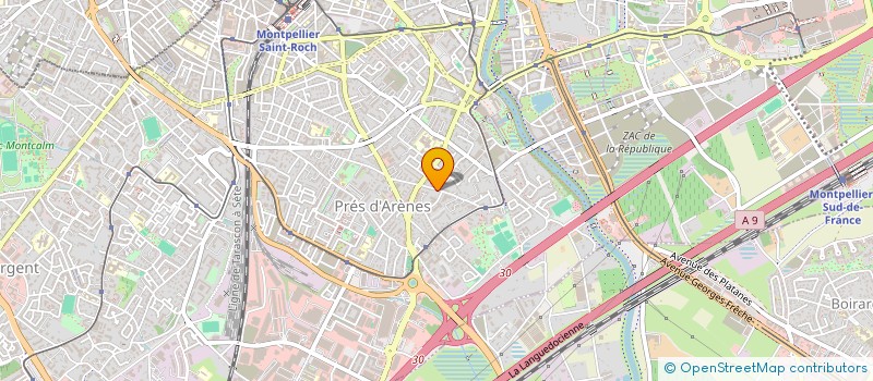 localisation de l'entreprise MONSIEUR FRANCK PECAL à MONTPELLIER