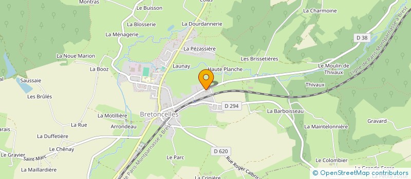 localisation de l'entreprise MONSIEUR FRANCK PELAY à LONGNY LES VILLAGES