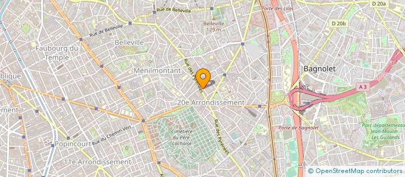 localisation de l'entreprise MONSIEUR FRANCK PELEE DE SAINT MAURICE  PARIS