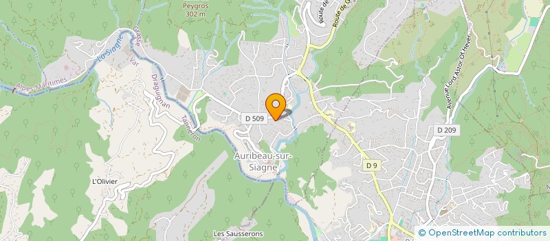 localisation de l'entreprise MONSIEUR FRANCK PELLEGRINO  AURIBEAU-SUR-SIAGNE