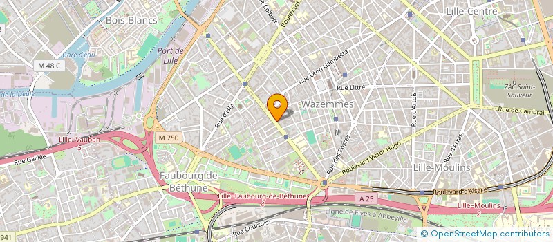 localisation de l'entreprise MONSIEUR FRANCK PELLIEUX à LILLE