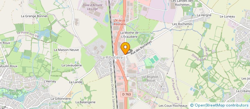 localisation de l'entreprise MONSIEUR FRANCK PENISSON à LE POIRE-SUR-VIE