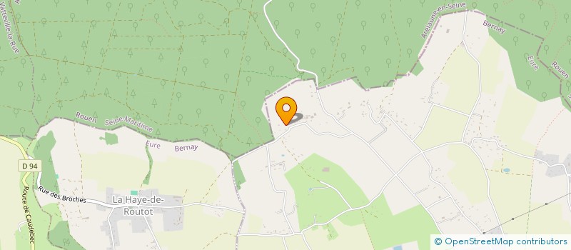 localisation de l'entreprise MONSIEUR FRANCK PENITZKA  HAUVILLE