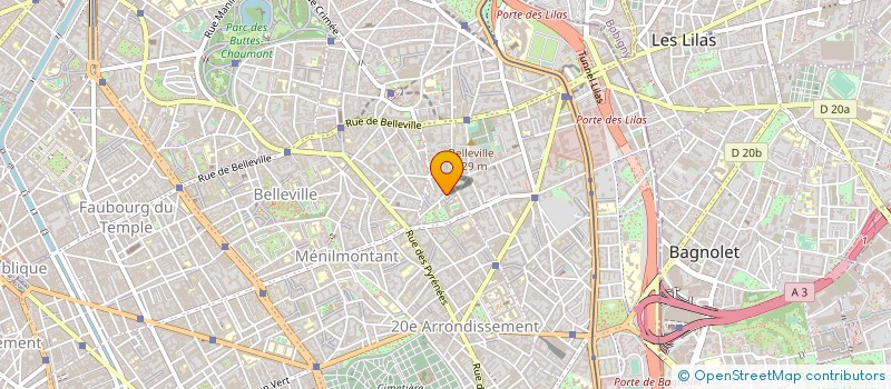 localisation de l'entreprise MONSIEUR FRANCK PEQUIGNAT  PARIS