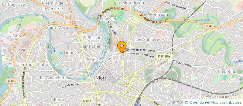localisation de l'entreprise MONSIEUR FRANCK PERCEVAULT à NIORT