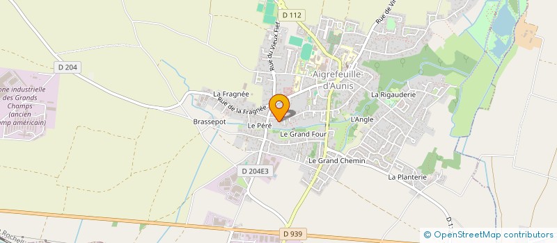 localisation de l'entreprise MONSIEUR FRANCK PEREIRA  AIGREFEUILLE-D'AUNIS