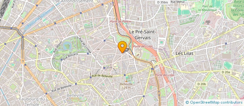 localisation de l'entreprise MONSIEUR FRANCK PEREZ  PARIS