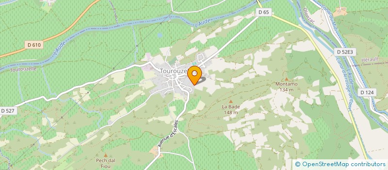 localisation de l'entreprise MONSIEUR FRANCK PERRAMOND  TOUROUZELLE