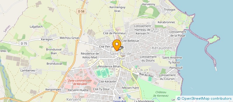 localisation de l'entreprise MONSIEUR FRANCK PERRIGAULT à PLERIN