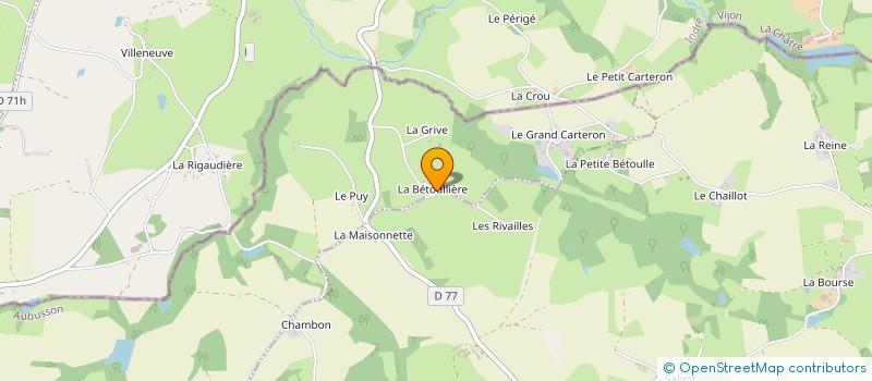 localisation de l'entreprise MONSIEUR FRANCK PERROLLE à NOUZERINES