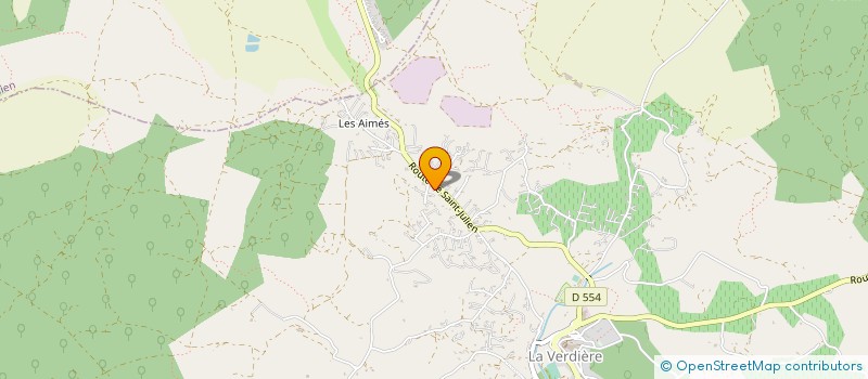 localisation de l'entreprise MONSIEUR FRANCK PERROQUIN à LA VERDIERE