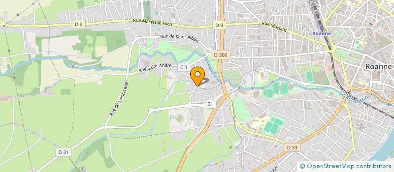 localisation de l'entreprise MONSIEUR FRANCK PERROT à RIORGES