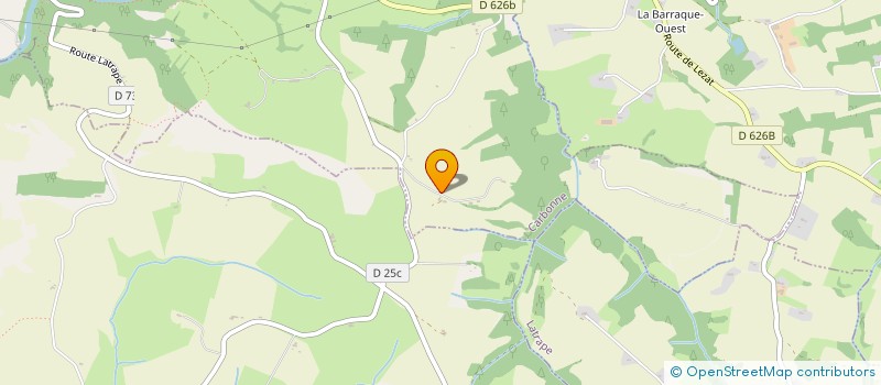 localisation de l'entreprise MONSIEUR FRANCK PERUCHO  CARBONNE