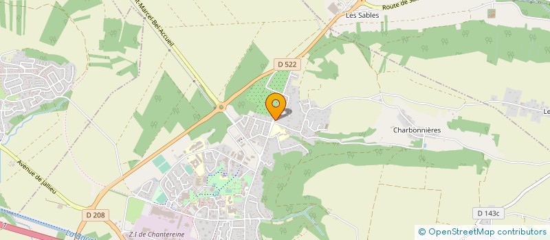 localisation de l'entreprise MONSIEUR FRANCK PETEUIL  BOURGOIN-JALLIEU