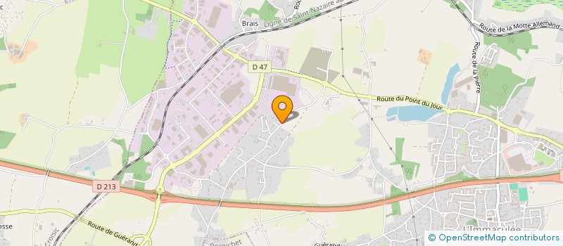 localisation de l'entreprise MONSIEUR FRANCK PETIT  SAINT-NAZAIRE