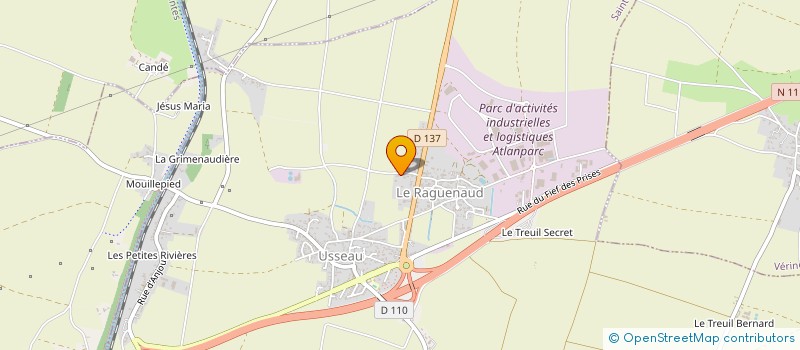 localisation de l'entreprise MONSIEUR FRANCK PETITFILS  SAINTE-SOULLE