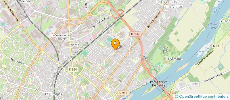 localisation de l'entreprise MONSIEUR FRANCK PETITJEAN  BLOIS