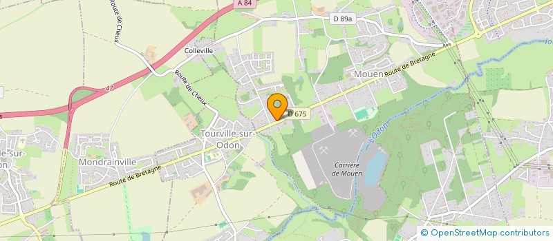 localisation de l'entreprise MONSIEUR FRANCK PEZERIL  MOUEN