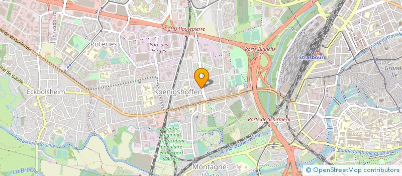localisation de l'entreprise MONSIEUR FRANCK PHANHASAY à STRASBOURG