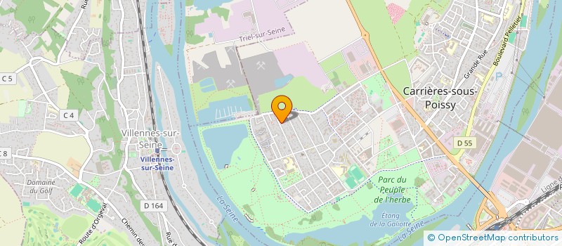 localisation de l'entreprise MONSIEUR FRANCK PHETRAMPHAND  CARRIERES-SOUS-POISSY