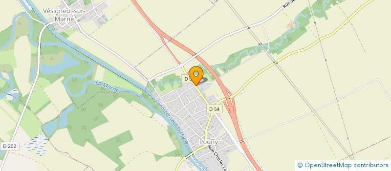 localisation de l'entreprise MONSIEUR FRANCK PICARDEL  POGNY