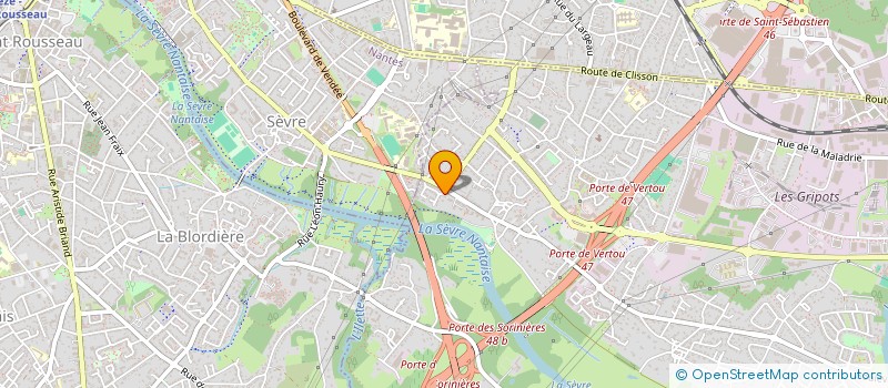 localisation de l'entreprise MONSIEUR FRANCK PIGNON  VERTOU