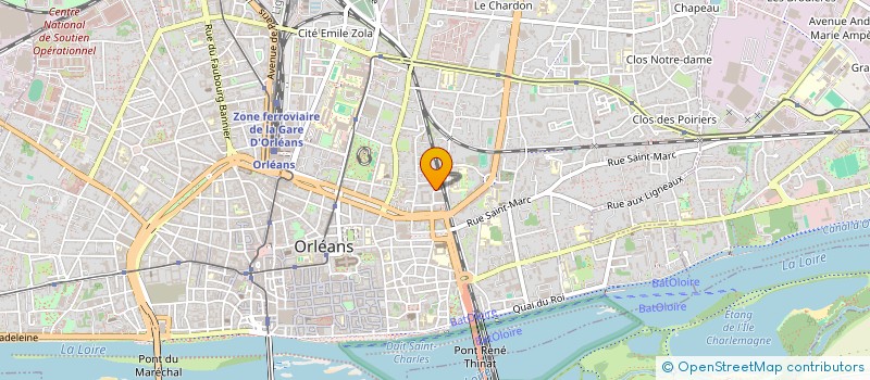 localisation de l'entreprise MONSIEUR FRANCK PIOLLET à ORLEANS