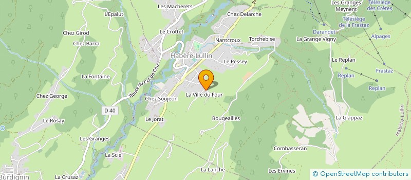 localisation de l'entreprise MONSIEUR FRANCK PIROMALLI  HABERE-LULLIN