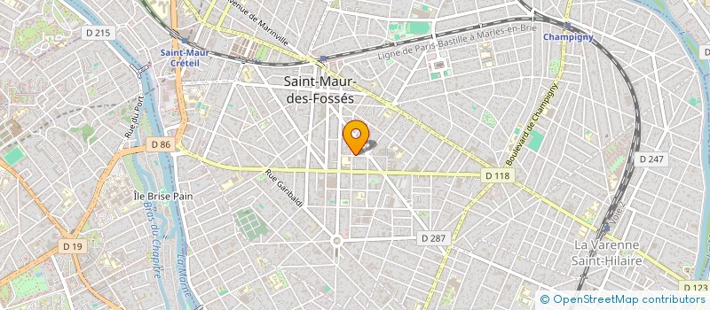 localisation de l'entreprise MONSIEUR FRANCK PITOT-FAYON à SAINT-MAUR-DES-FOSSES