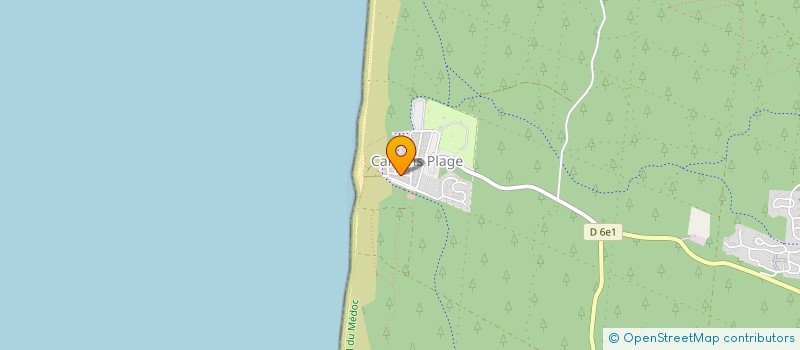 localisation de l'entreprise MONSIEUR FRANCK PIVOTEAU  CARCANS