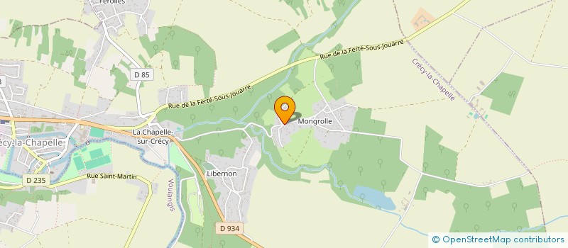 localisation de l'entreprise MONSIEUR FRANCK PLAISANCE  CRECY-LA-CHAPELLE